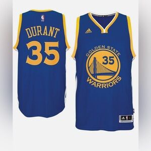 Adidas Kevin Durant Golden State Warriors Basketball Jersey Sz XL